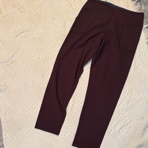 Women with Control Ankle Pants in Dark Brown